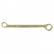 Ключ накидной, 24 х 27 мм, желтый цинк. СИБРТЕХ