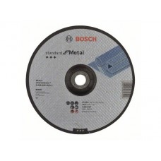 Круг отрезной 230х3.0x22.2 мм для металла Standard BOSCH (вогнутый)