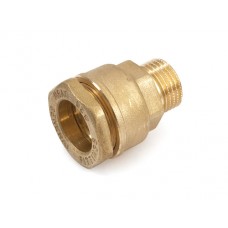 Ниппель 32x1" латунный для ПЭ труб General Fittings