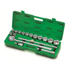 Набор головок 3/4" 19-50мм 6гр. 17предм. TOPTUL (GCAI1701)