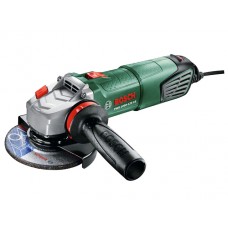 Одноручная углошлифмашина BOSCH PWS 1000-125 CE в чем. (1000 Вт, диск 125х22 мм, вибро, плавный пуск, регул. об.)