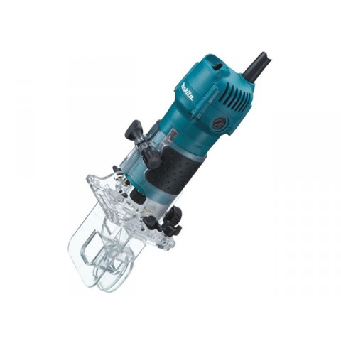 Фрезер кромочный MAKITA 3710 в кор. (530 Вт, цанга 6 мм, 30000 об/мин)