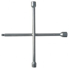 Ключ-крест баллонный, 17 х 19 х 21 мм, под квадрат 1/2, толщина 14 мм. СИБРТЕХ