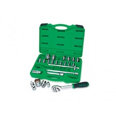Набор головок 1/2" 8-32мм 6гр. 24предм. TOPTUL (GCAI2408)