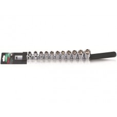 Набор головок 1/2" 10-22мм 6гр. 11шт на подвесе TOPTUL (GAAQ1104)