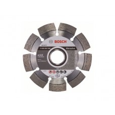 Алмазный круг 115х22 мм по абразив. матер. сегмент. EXPERT FOR ABRASIVE BOSCH (сухая резка)