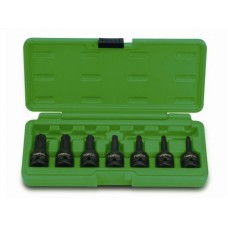 Набор бит TORX под головку 1/2" ударных 7пр. TOPTUL (GDAI0701)