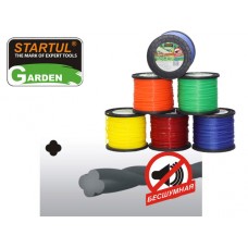 Леска ф 2.4 мм х 262 м бесшумная STARTUL GARDEN