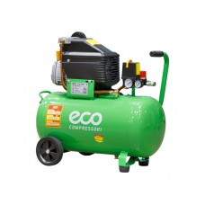 Компрессор ECO AE-501-3 (260 л/мин, 8 атм, коаксиальный, масляный, ресив. 50 л, 220 В, 1.80 кВт)