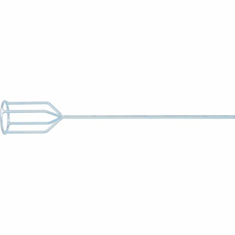 Миксер для гипсовых смесей, 80 х 530 мм, оцинкованный, шестигранный хвостовик 8 мм. MATRIX