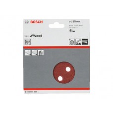 Набор из 6 шлифлистов 115мм К60/120/240 д/дерева (BOSCH)