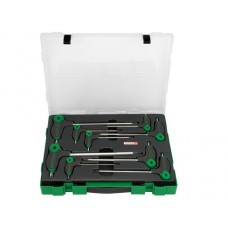 Набор ключей L-Type TORX 2-10мм 9шт в пласт.боксе TOPTUL (GZC0904)