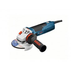 Одноручная углошлифмашина BOSCH GWS 17-125 CIE в чем. (1700 Вт, диск 125х22 мм, вибро, плавный пуск, регул. об.)