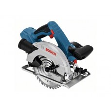 Аккум. циркулярная пила BOSCH GKS 18V-57 в кор. (18.0 В, БЕЗ АККУМУЛЯТОРА, 165х20 мм, до 57 мм)