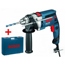 Дрель ударная BOSCH GSB 16 RE в чем. (750 Вт, патрон ЗВП, 1 скор.)