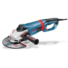 Двуручная углошлифмашина BOSCH GWS 24-230 LVI в кор. (2400 Вт, диск 230х22 мм, вибро, плавный пуск, без регул. об.)