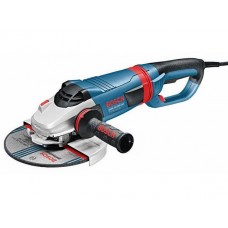 Двуручная углошлифмашина BOSCH GWS 24-230 LVI в кор. (2400 Вт, диск 230х22 мм, вибро, плавный пуск, без регул. об., SDS-гайка)