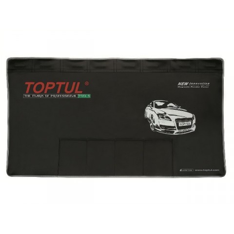 Магнитный защитный коврик с карманами для инструмента TOPTUL (JJAQ1106)