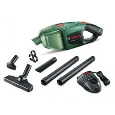 Аккум. пылесос BOSCH EasyVac 12 в кор. + аксессуары (12.0 В, 1 акк., 2.5 А/ч, Li-Ion, 0,35 л, класс: L, самоочистка: нет)