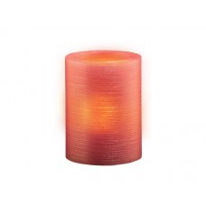 Свеча светодиодная CL1-E34Rs (роз.) JazzWay (из воска)