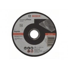 Круг отрезной 125х1.0x22.2 мм для нерж. стали Standart BOSCH