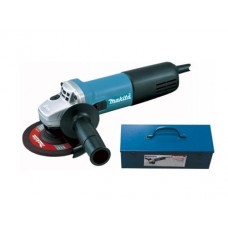 Одноручная углошлифмашина MAKITA 9558 HNK в мет. кейсе (840 Вт, диск 125х22 мм, без регул. об.)