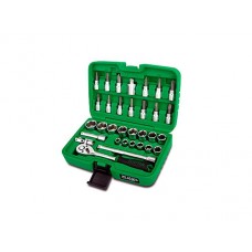 Набор головок и бит 45пр. 3/8"  TOPTUL (GCAI4503)