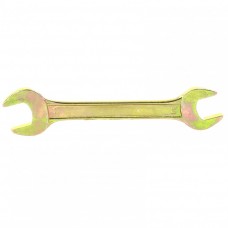 Ключ рожковый, 20 х 22 мм, желтый цинк. СИБРТЕХ
