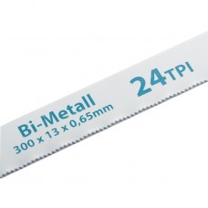 Полотна для ножовки по металлу, 300 мм, 24 TPI, BIM, 2 шт, GROSS