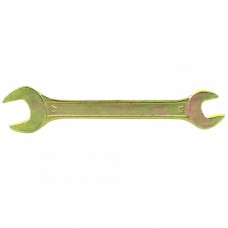 Ключ рожковый, 13 х 17 мм, желтый цинк. СИБРТЕХ