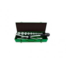 Набор головок 3/4" 22-50мм 6гр. 14предм. металл.кейс TOPTUL (GCAD1405)