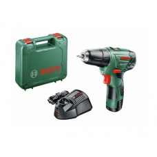 Аккум. дрель-шуруповерт BOSCH EasyDrill 12-2 в чем. (12.0 В, 1 акк., 2.5 А/ч Li-Ion, 2 скор., 22 Нм, шурупы до 6 мм)