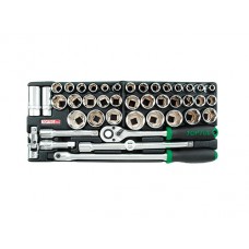 Набор головок торцевых 1/2" с трещоткой TOPTUL (GCAT4301)