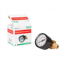 Регулятор давления  с манометром ECO AR-14 на 1/4" (Регулятор давления c манометром ECO 1/4")
