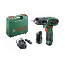 Аккум. дрель-шуруповерт BOSCH EasyDrill 1200 в чем. (12.0 В, 2 акк., 1.5 А/ч Li-Ion, 2 скор., 20 Нм, шурупы до 6 мм)