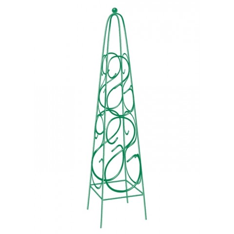 Пирамида садовая декоративная для вьющихся растений, 112,5 х 23 см, квадратная. PALISAD